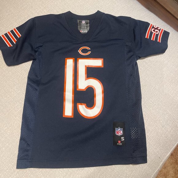 CHICAGO BEARS JERSEY #15, YOUTH SMALL - Picture 1 of 2